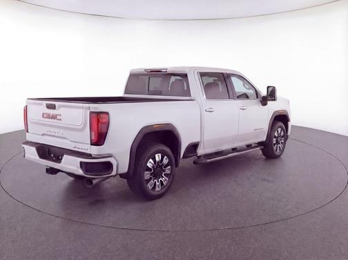 White Frost Tricoat 2024 GMC Sierra 3500 Denali