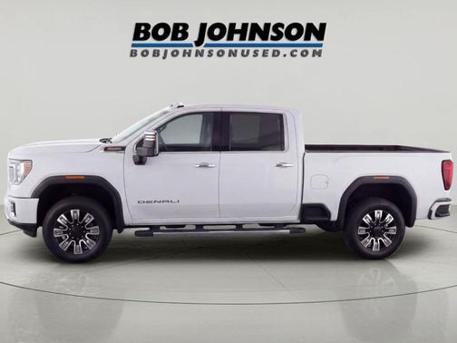 White Frost Tricoat 2024 GMC Sierra 3500 Denali