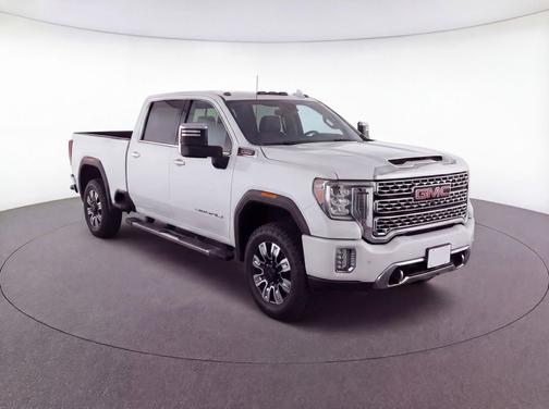 White Frost Tricoat 2024 GMC Sierra 3500 Denali