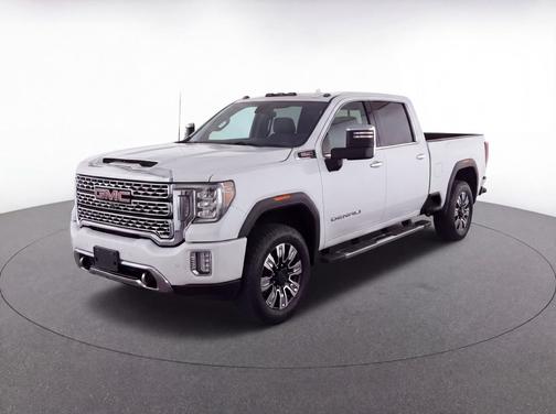 White Frost Tricoat 2024 GMC Sierra 3500 Denali