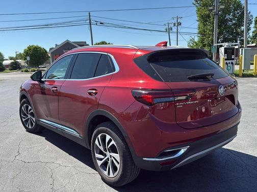 Cinnabar Metallic 2021 Buick Envision AWD Essence