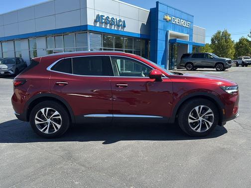 Cinnabar Metallic 2021 Buick Envision AWD Essence