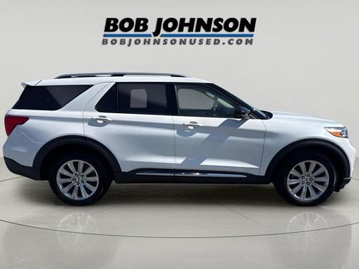 Star White Metallic Tri-Coat 2021 Ford Explorer Limited