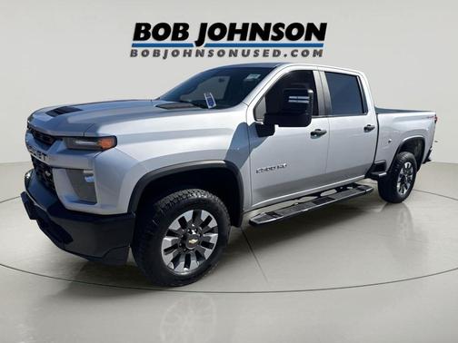 Silver Ice Metallic 2022 Chevrolet Silverado 2500 Custom