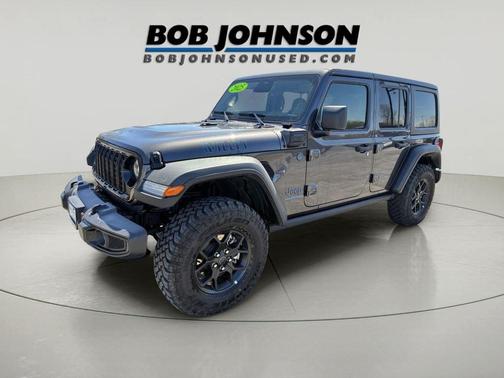 Granite Crystal Metallic Clearcoat 2025 Jeep Wrangler 4xe Willys
