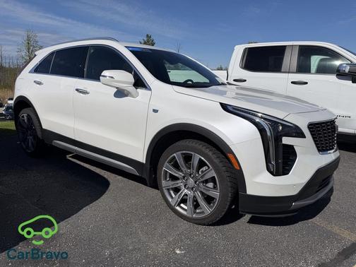 Crystal White Tricoat 2023 Cadillac XT4 Premium Luxury