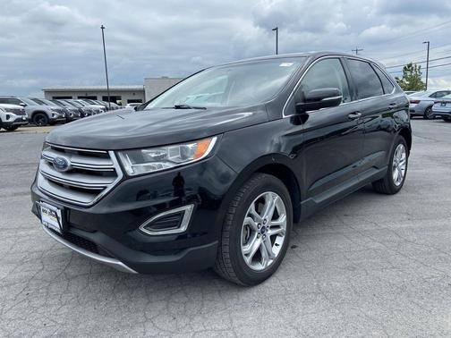 Shadow Black 2018 Ford Edge Titanium