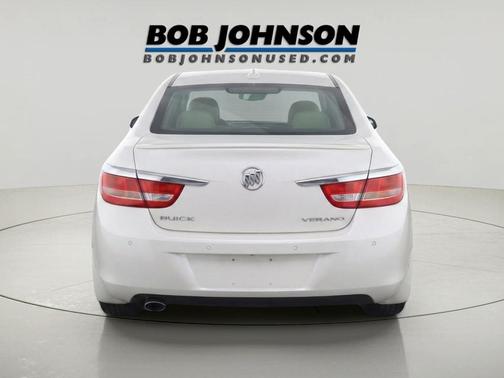 White Diamond Tricoat 2014 Buick Verano Leather Group