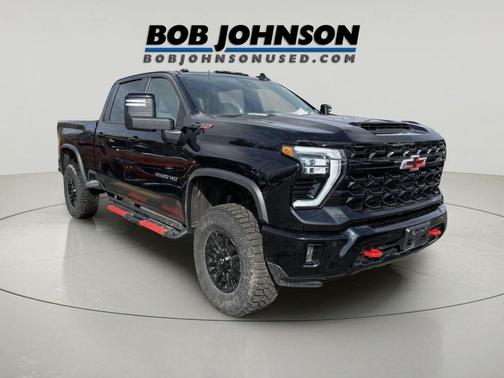 Black 2025 Chevrolet Silverado 2500 4WD Crew Cab Standard Bed ZR2