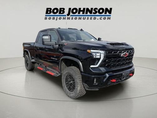 Black 2025 Chevrolet Silverado 2500 4WD Crew Cab Standard Bed ZR2