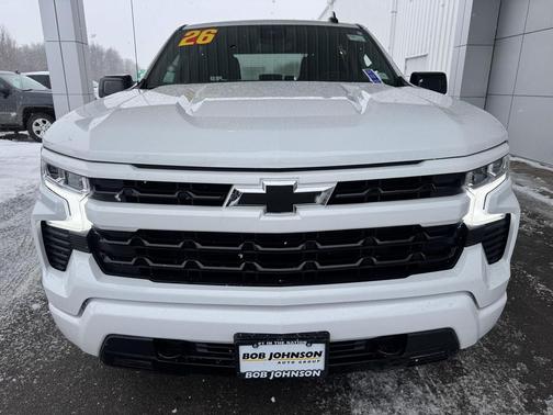 Summit White 2026 Chevrolet Silverado 1500 RST