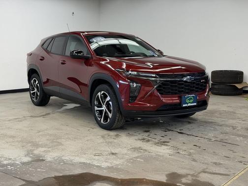 Crimson Metallic 2024 Chevrolet Trax FWD 1RS
