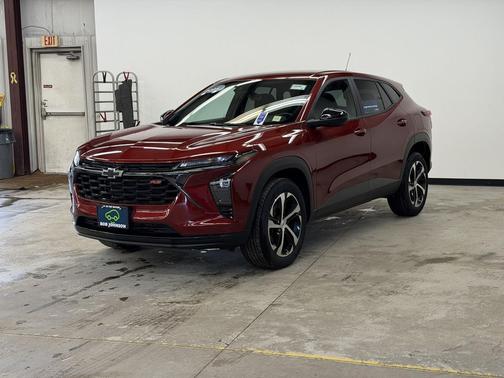 Crimson Metallic 2024 Chevrolet Trax FWD 1RS