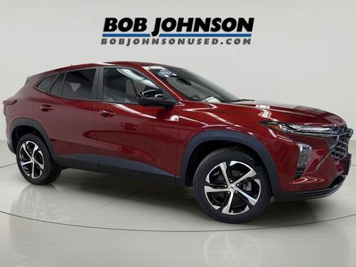 Crimson Metallic 2024 Chevrolet Trax FWD 1RS