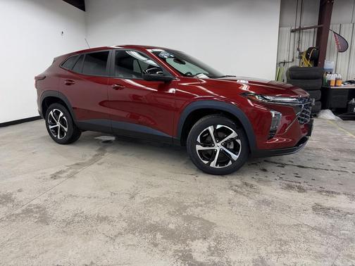 Crimson Metallic 2024 Chevrolet Trax FWD 1RS