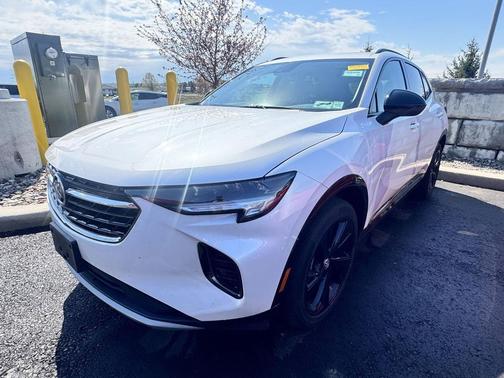 White Frost Tricoat 2023 Buick Envision Essence FWD