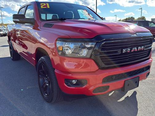 Flame Red Clearcoat 2021 RAM 1500 Big Horn/Lone Star
