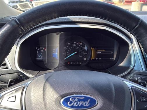 White Gold Metallic 2017 Ford Edge SEL