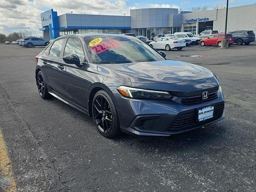 Meteorite Gray Metallic 2024 Honda Civic Sport