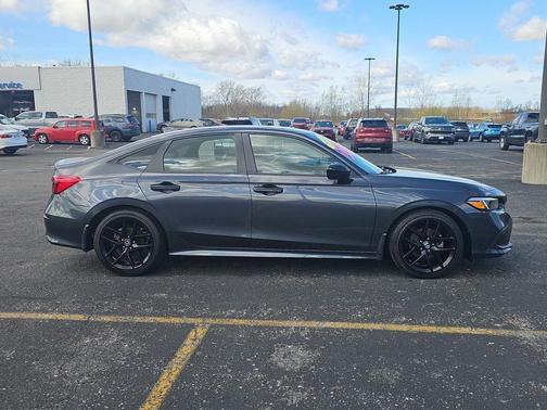 Meteorite Gray Metallic 2024 Honda Civic Sport