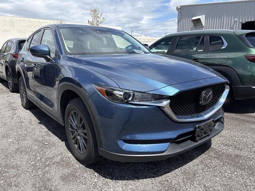 Eternal Blue Mica 2021 Mazda CX-5 Touring