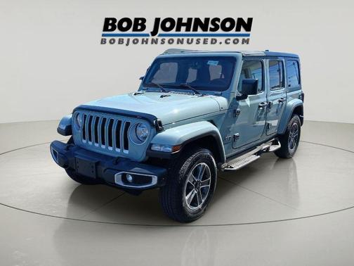 Sarge Green 2023 Jeep Wrangler 4-Door Sahara
