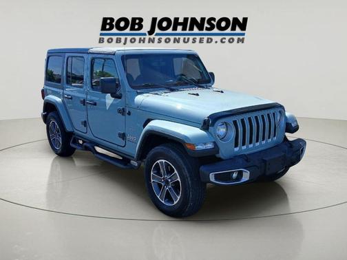 Sarge Green 2023 Jeep Wrangler 4-Door Sahara