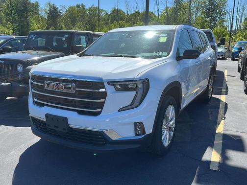Summit White 2024 GMC Acadia AWD Elevation