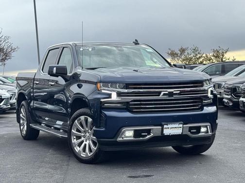 Northsky Blue Metallic 2022 Chevrolet Silverado 1500 Limited High Country