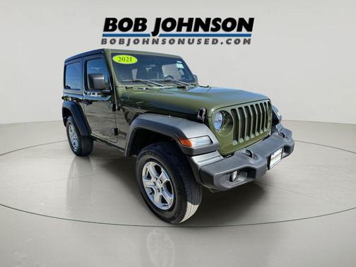 Sarge Green Clearcoat 2021 Jeep Wrangler Sport S