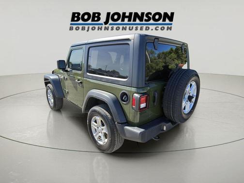 Sarge Green Clearcoat 2021 Jeep Wrangler Sport S