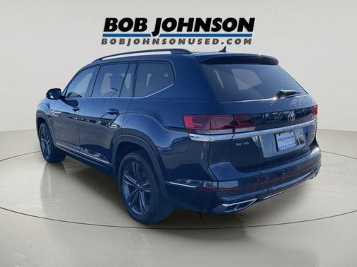 Tourmaline Blue Metallic 2021 Volkswagen Atlas 3.6L SE w/Technology