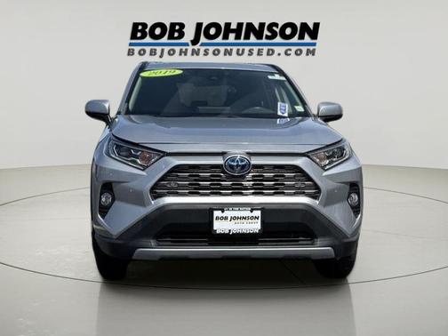Silver Sky Metallic 2019 Toyota RAV4 Hybrid Limited