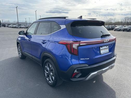 Neptune Blue 2024 Kia Seltos S