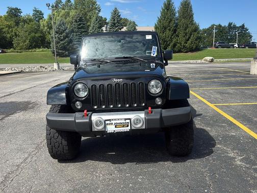 Black Clearcoat 2015 Jeep Wrangler Unlimited Sahara