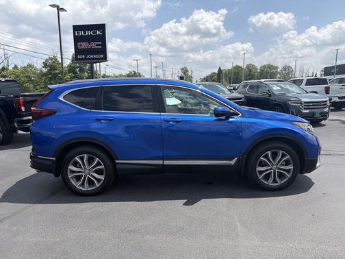 Aegean Blue Metallic 2020 Honda CR-V AWD Touring