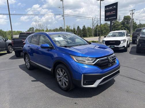 Aegean Blue Metallic 2020 Honda CR-V AWD Touring