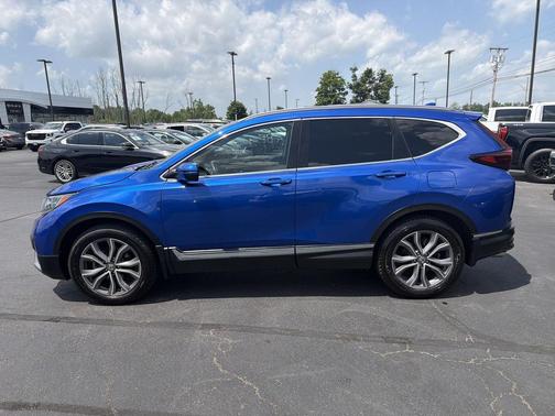 Aegean Blue Metallic 2020 Honda CR-V AWD Touring