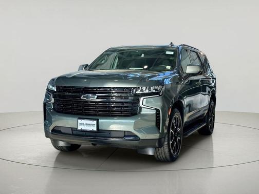 Silver Sage Metallic 2023 Chevrolet Tahoe 4WD RST