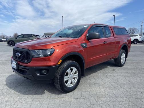Hot Pepper Red Metallic Tinted Clearcoat 2022 Ford Ranger XL