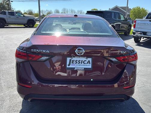 Rosewood Metallic 2023 Nissan Sentra SV
