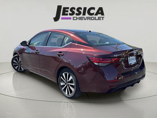 Rosewood Metallic 2023 Nissan Sentra SV