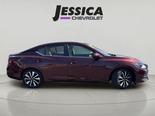 Rosewood Metallic 2023 Nissan Sentra SV