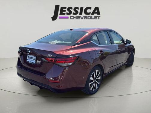Rosewood Metallic 2023 Nissan Sentra SV