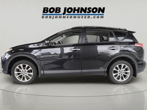 Black Sand Pearl 2016 Toyota RAV4 Hybrid Limited