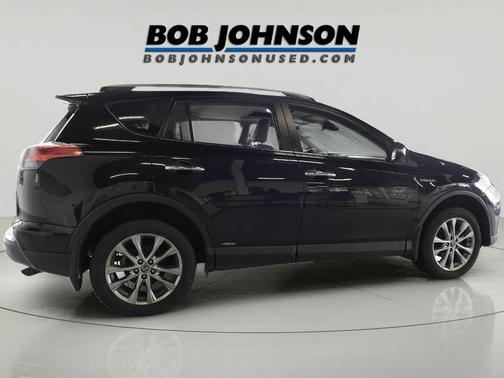 Black Sand Pearl 2016 Toyota RAV4 Hybrid Limited