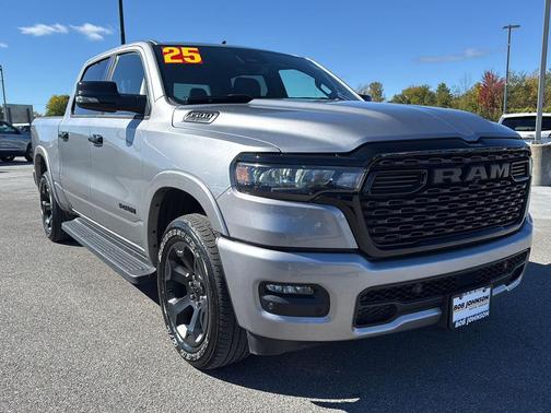 Billet Silver Metallic Clearcoat 2025 RAM 1500 Big Horn/Lone Star
