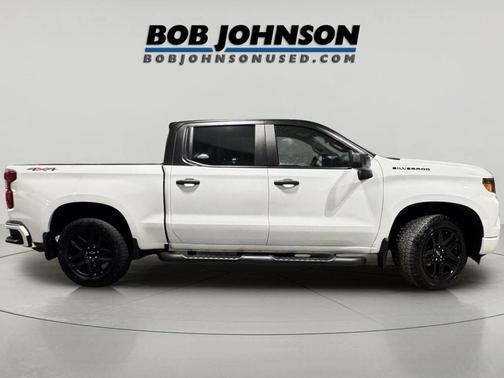 Summit White 2024 Chevrolet Silverado 1500 Custom