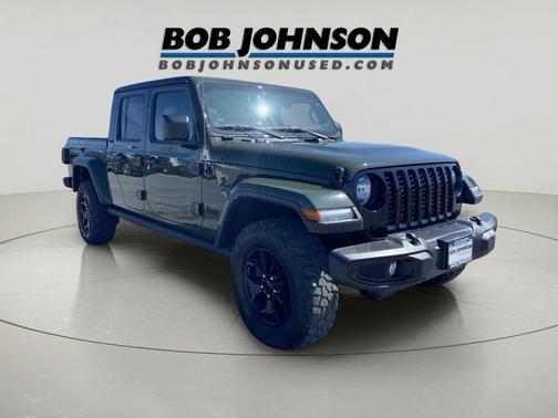 Sarge Green Clearcoat 2023 Jeep Gladiator Willys 4x4