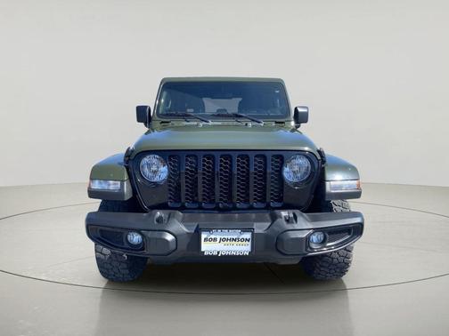 Sarge Green Clearcoat 2023 Jeep Gladiator Willys 4x4